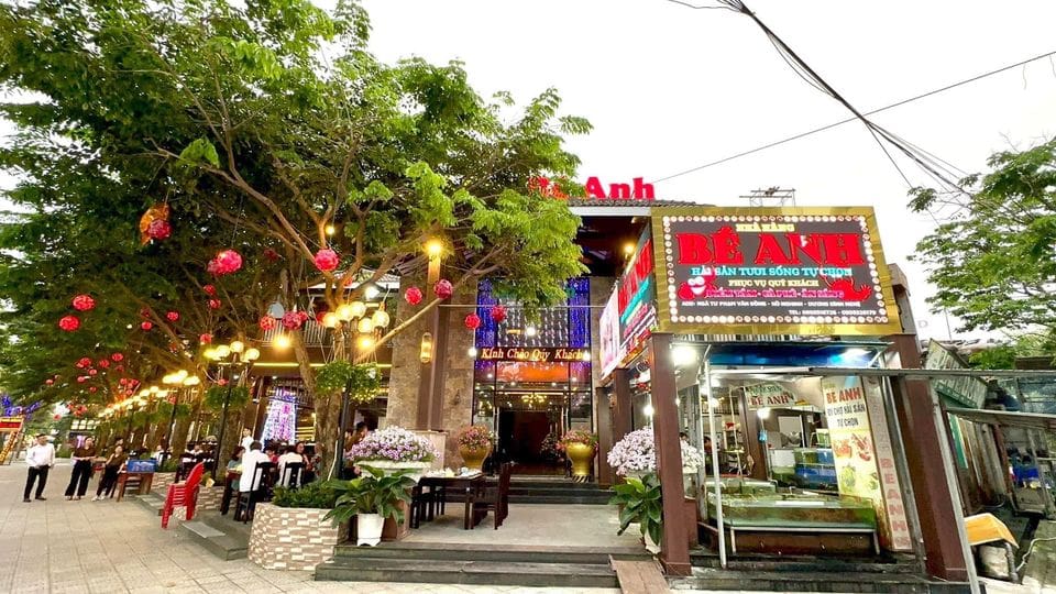 Những Nhà Hàng Hải Sản Ngon Ở Đà Nẵng-Nhà hàng Bé Anh